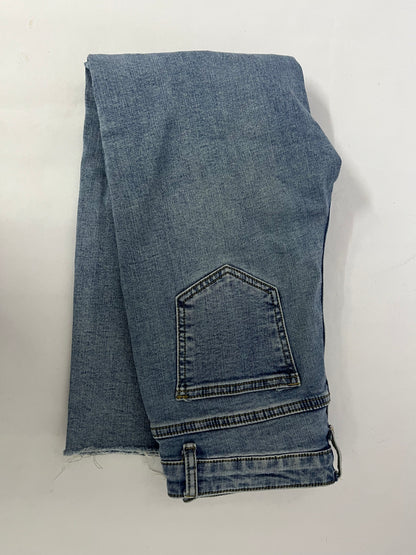Puppyes  Jeans for Women  High-Rise Skinny Raw Edge Hem