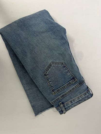 Puppyes  Jeans for Women  High-Rise Skinny Raw Edge Hem
