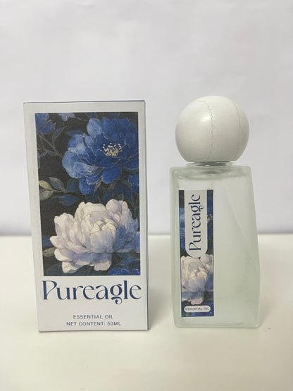 Pureagle Peony Scent Plant Essential Oil Fragrance - 50ml Natural Soothing Light Fragrance Spray