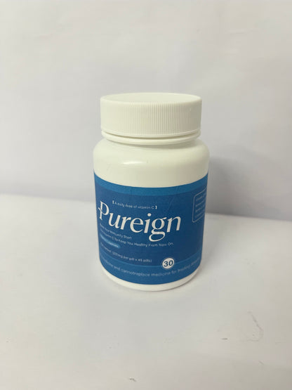 Pureign Vitamin C 1000mg, 30 Softgels - Non-GMO Natural Liposomal Vitamin C Supplement That Promotes Healthy Skin - Immune System Booster for Adults, Supports Collagen Formation