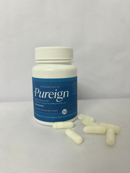 Pureign Vitamin C 1000mg, 30 Softgels - Non-GMO Natural Liposomal Vitamin C Supplement That Promotes Healthy Skin - Immune System Booster for Adults, Supports Collagen Formation