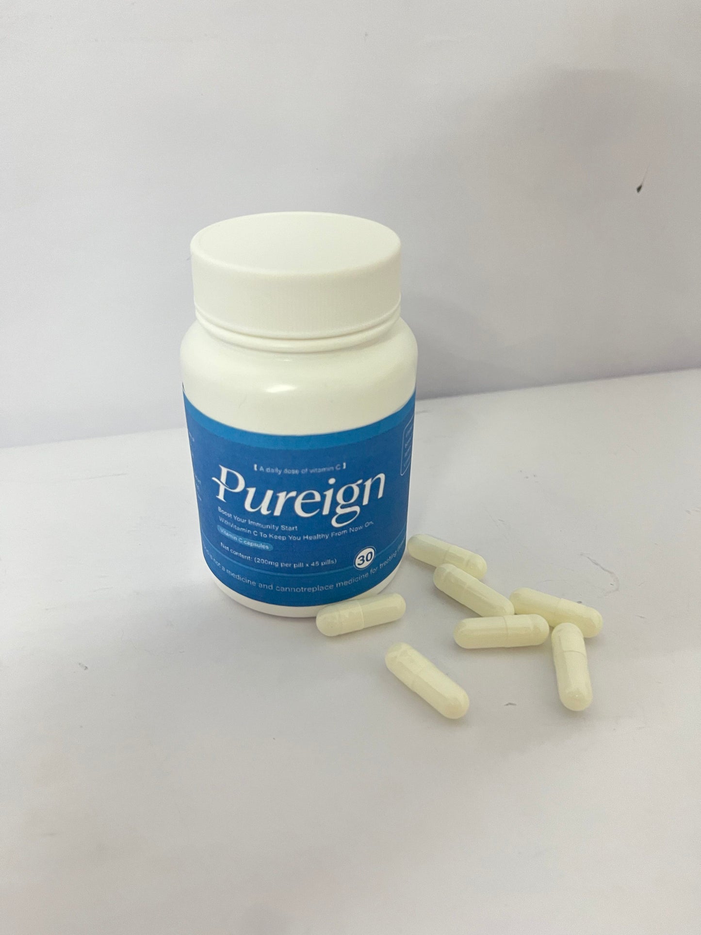 Pureign Vitamin C 1000mg, 30 Softgels - Non-GMO Natural Liposomal Vitamin C Supplement That Promotes Healthy Skin - Immune System Booster for Adults, Supports Collagen Formation