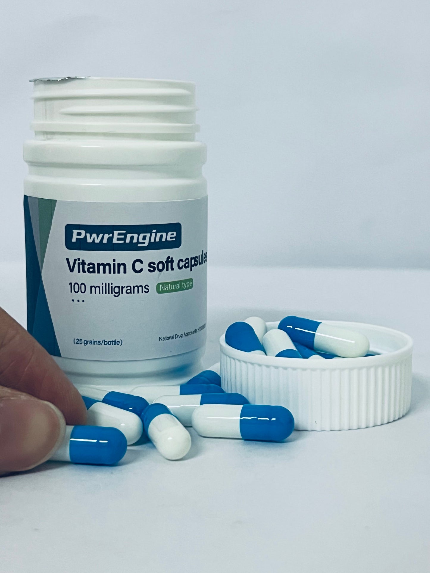PwrEngine Vitamin C 10,000 IU Premium Non-GMO Formula Supports Healthy Vision & Immune System and Healthy Growth & Reproduction, 25 Softgels