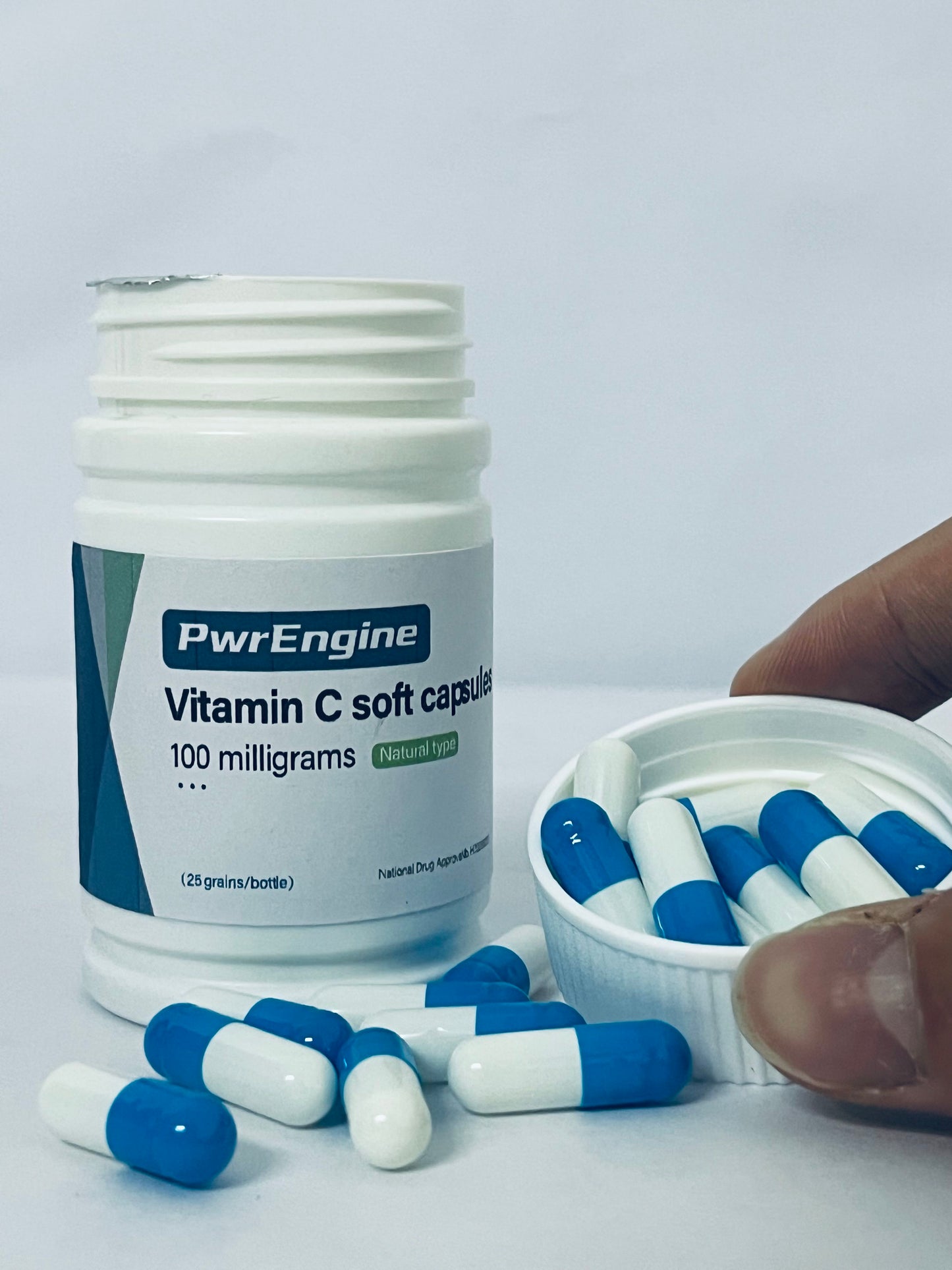 PwrEngine Vitamin C 10,000 IU Premium Non-GMO Formula Supports Healthy Vision & Immune System and Healthy Growth & Reproduction, 25 Softgels