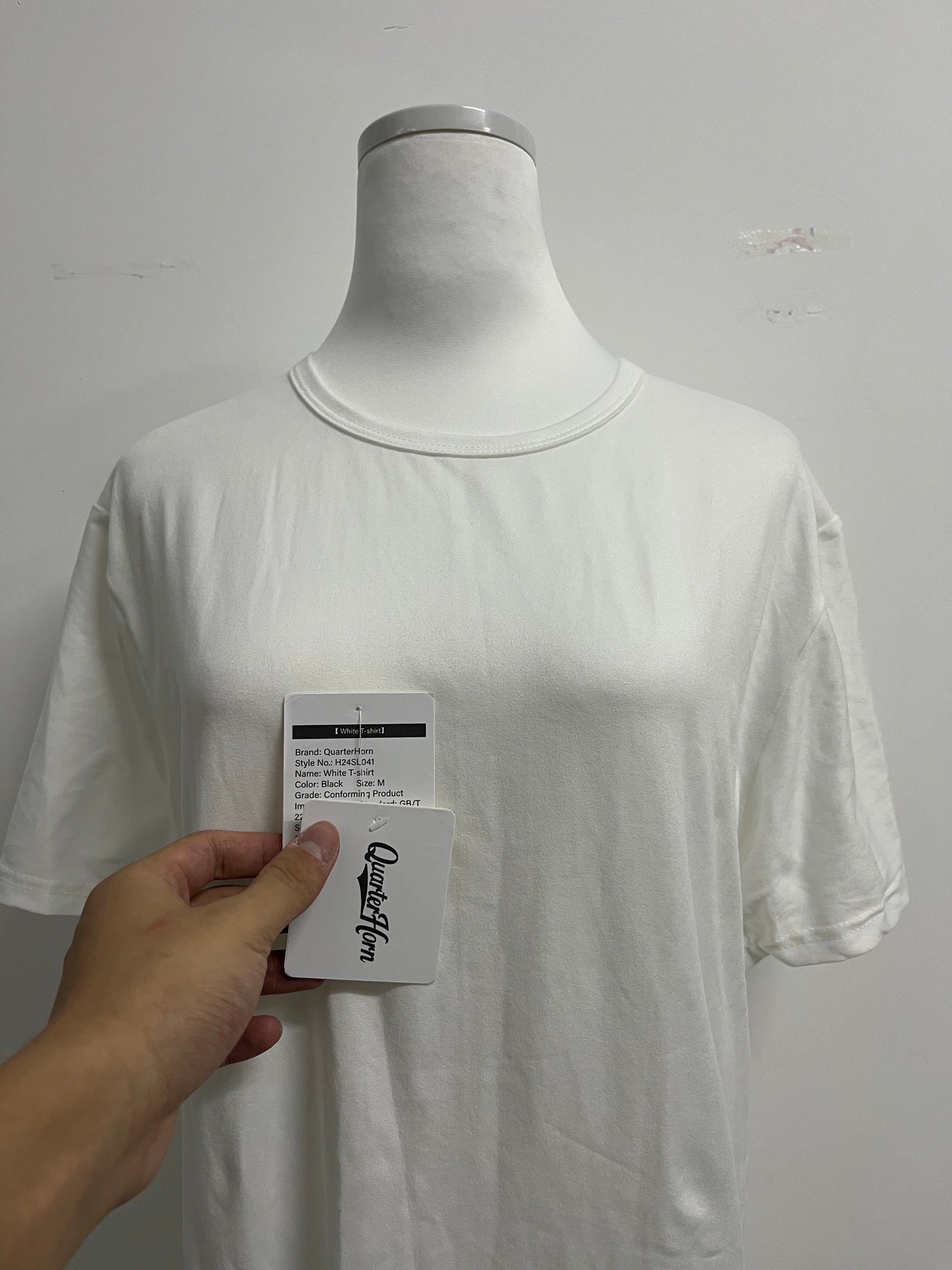 QuarterHorn Cotton Crew Neck T-Shirts, Versatile Soft Basics Undershirts, Tank Tops