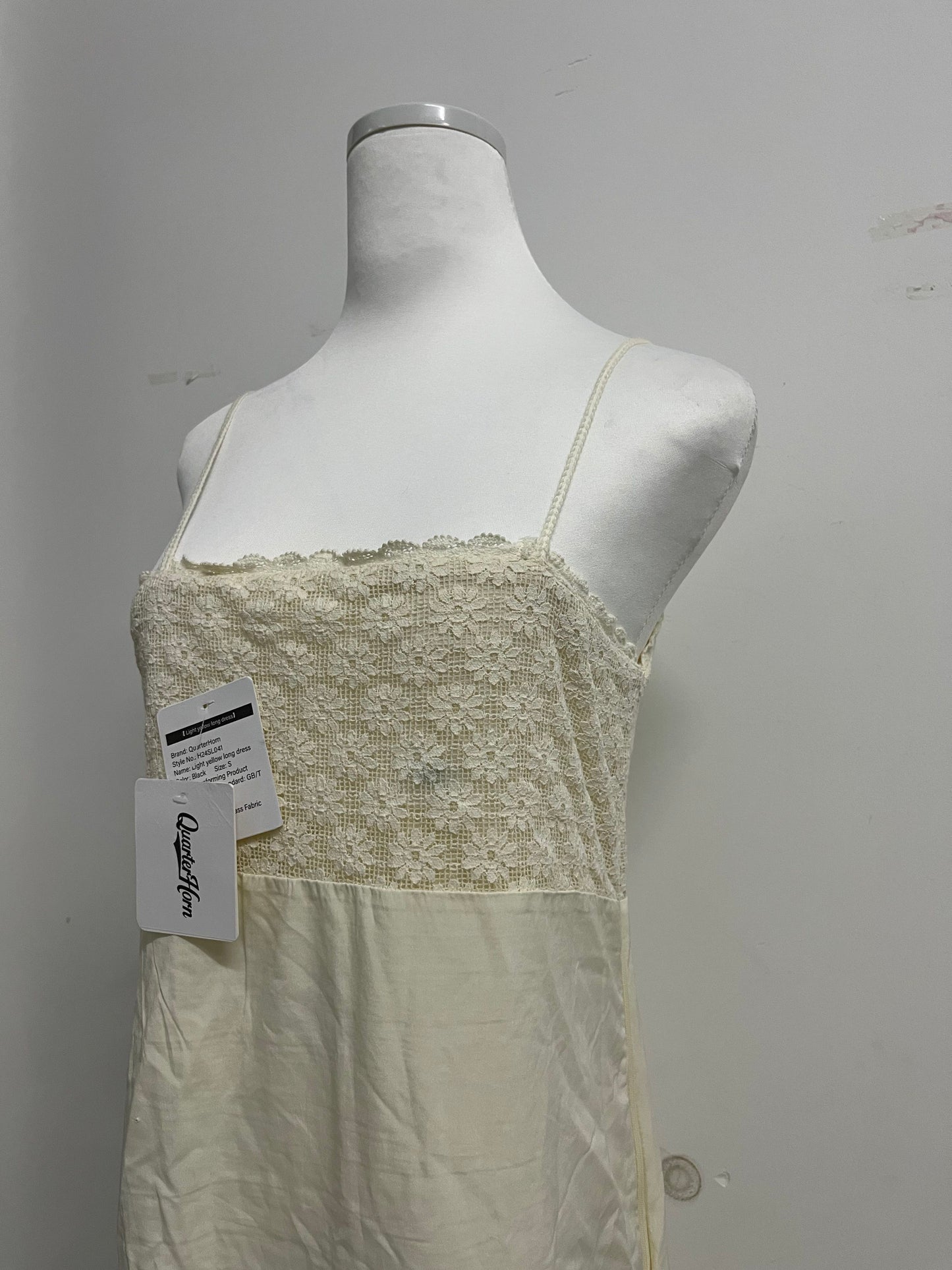 QuarterHorn Spring Cotton Slip Dress Embroidery Gentle Cute Floor Length Dress Summer Beach Spaghetti Strap Sundress