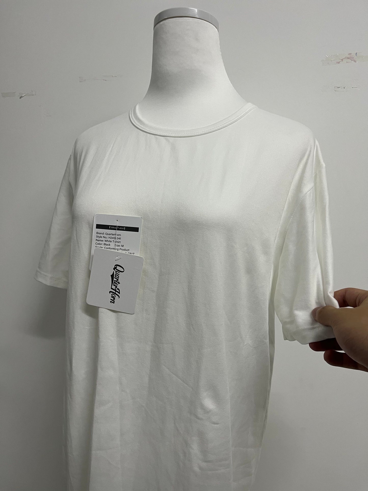 QuarterHorn Cotton Crew Neck T-Shirts, Versatile Soft Basics Undershirts, Tank Tops