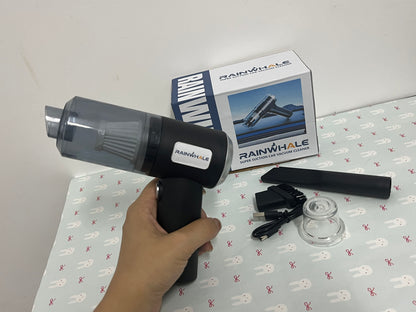RAINWHALE Electric vacuum cleaners Handheld Vacuum Cordless Cleaner,Powerful Portable and Dust Buster Hand Vcauum Rechargeable with Large-Capacity Battery for CarPetOfficeHome