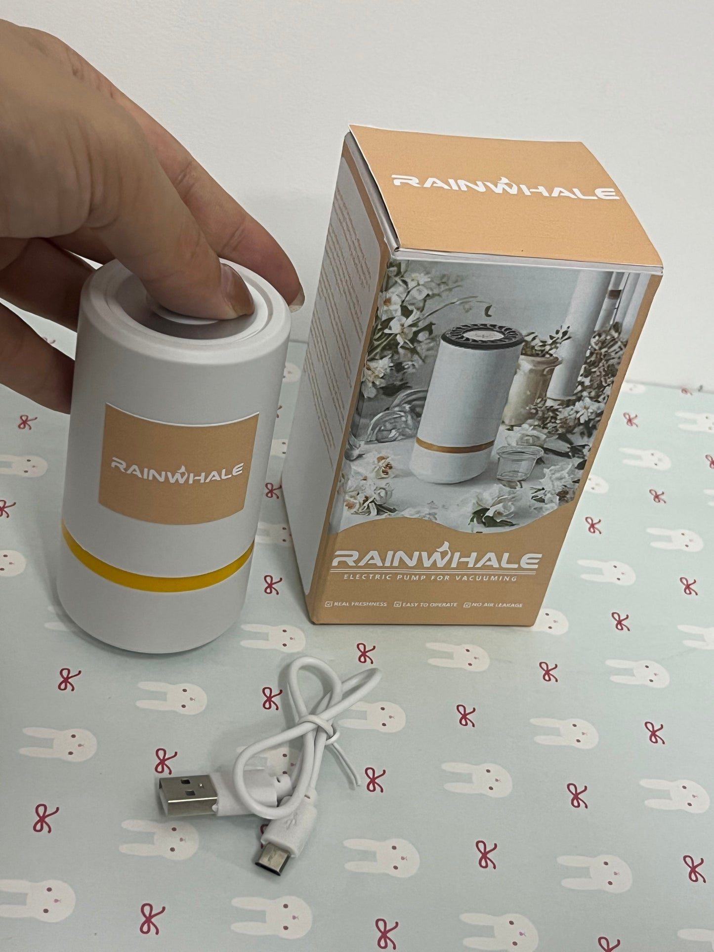 RAINWHALE Packing machines under vacuum , vacuum sealer for food, handheld vacuum sealer(Vacuum Sealers)