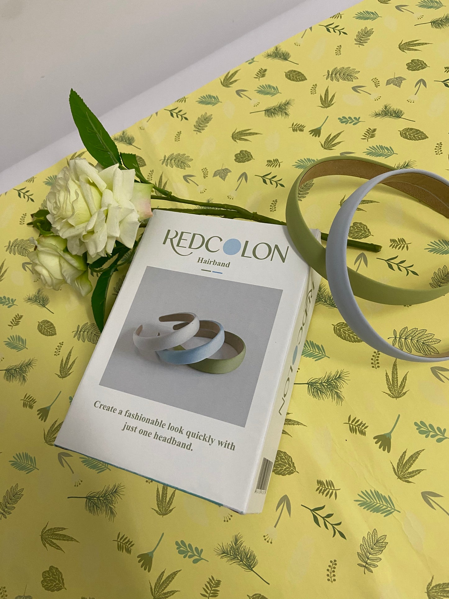 REDCOLON Headbands for Women Non Slip Trendy Headbands for Women’s Hair 1 inch Wide Cute Headband for Girls, Spring Head Bands Elastic Hair Bands Fashion Accessories for Women 3PCS
