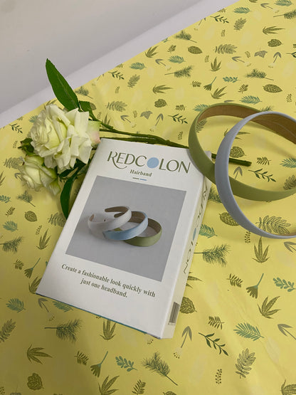 REDCOLON Headbands for Women Non Slip Trendy Headbands for Women’s Hair 1 inch Wide Cute Headband for Girls, Spring Head Bands Elastic Hair Bands Fashion Accessories for Women 3PCS
