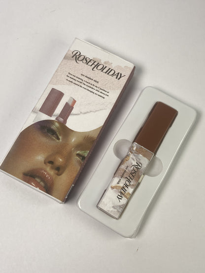 ROSEHOLIDAY Highlighter Makeup Stick Highlighter Bronzer Stick Glow Face Illuminator Highlight Contouring Sticks Waterproof Long-lasting