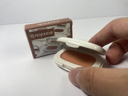 ROSEHOLIDAY  Blushers Powder Blush , Silky Smooth and Blendable Blush - Long-Lasting Color, Enhances Cheekbones, and Provides Natural Radiance