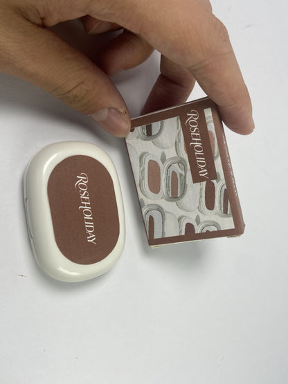 ROSEHOLIDAY  Blushers Powder Blush , Silky Smooth and Blendable Blush - Long-Lasting Color, Enhances Cheekbones, and Provides Natural Radiance