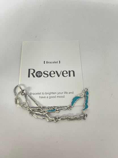 Roseven Waves Bracelet for Women – Friendship Bracelets Friendship Gifts for Women, Birthday Gifts for Women Friendship, 18K Gold Plated, 5A Zirconia, Triple-Layered Finish, Size 6-8''