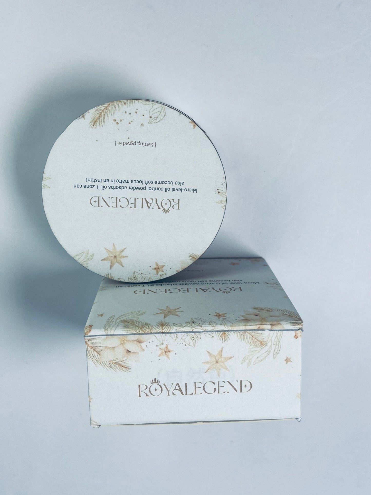 ROYALEGEND Mineral Setting Powder  Translucent Face Loose Blurring FinishingPowder Sheer Coverage Weightless and Oil Control. Extend Base Makeup
