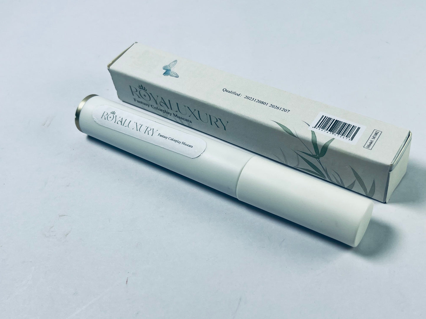 ROYALUXURY Lengthening and Volumizing for a Full Fan Effect,No Clumps, Long-Wearing, Hypoallergenic Mascara For Sensitive Eyes,Feathery Soft Full Lashes