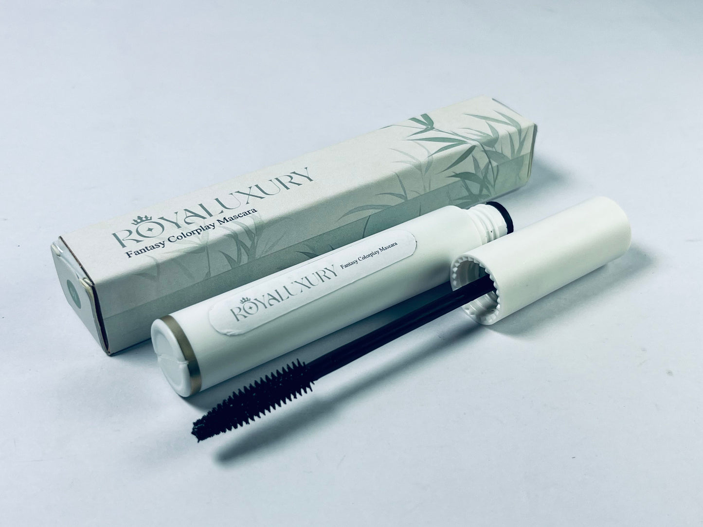 ROYALUXURY Lengthening and Volumizing for a Full Fan Effect,No Clumps, Long-Wearing, Hypoallergenic Mascara For Sensitive Eyes,Feathery Soft Full Lashes