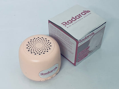 Radarat Portable Bluetooth Speakers, Deep Bass, Bluetooth 5.3, RGB Lights, Dual Pairing, 30H Playtime for Home, Outdoor, Party