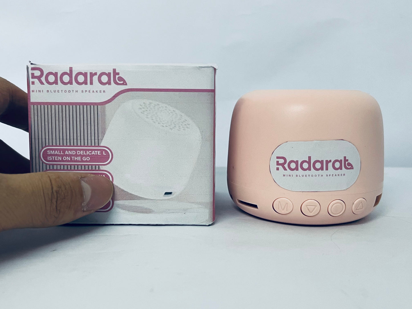 Radarat Portable Bluetooth Speakers, Deep Bass, Bluetooth 5.3, RGB Lights, Dual Pairing, 30H Playtime for Home, Outdoor, Party