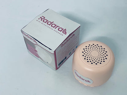 Radarat Portable Bluetooth Speakers, Deep Bass, Bluetooth 5.3, RGB Lights, Dual Pairing, 30H Playtime for Home, Outdoor, Party