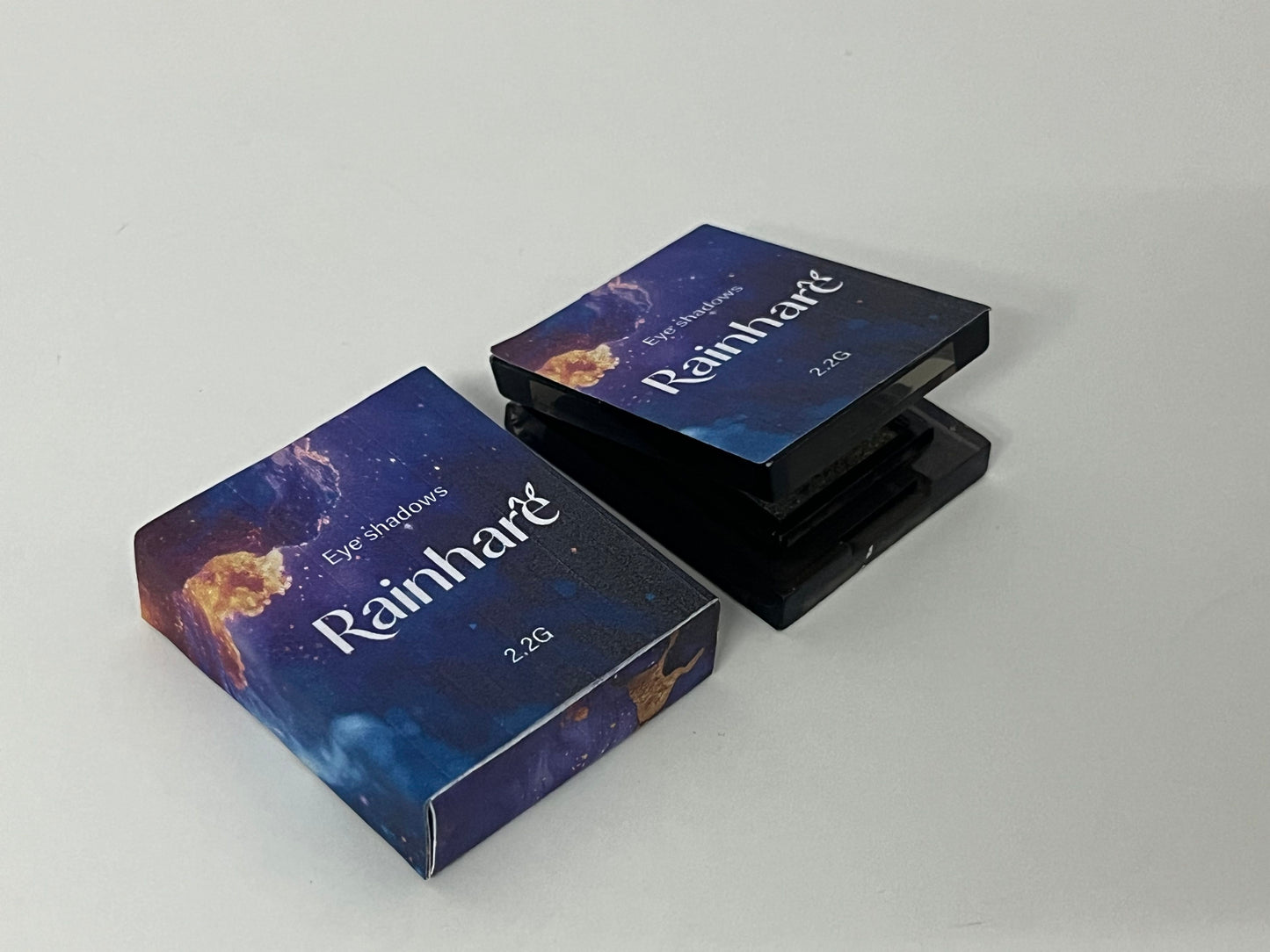 [Rainhare Eye shadows]——Gilded Shimmer Single-Color Eyeshadow - High-Impact Pearl Finish & Long-Lasting