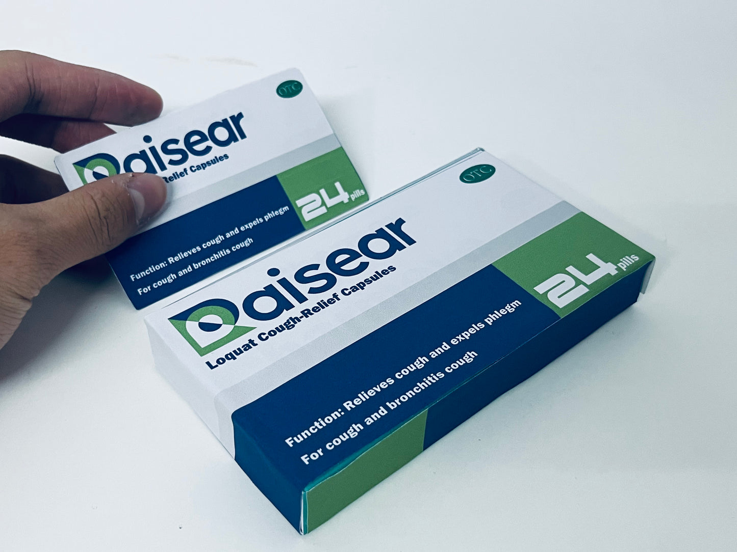 Raisear Long-Lasting Cough Soothing Patches - Natural Plant Extracts, Anti-Cough & Phlegm, Gentle Respiratory Support