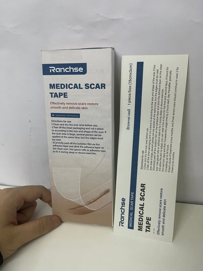 [Ranchse Medical dressings]——Ranchse Medical Silicone Scar Tape, Ultra-Thin Invisible Scar Treatment for Surgery & C-Section