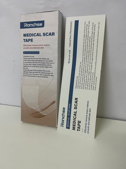 [Ranchse Medical dressings]——Ranchse Medical Silicone Scar Tape, Ultra-Thin Invisible Scar Treatment for Surgery & C-Section