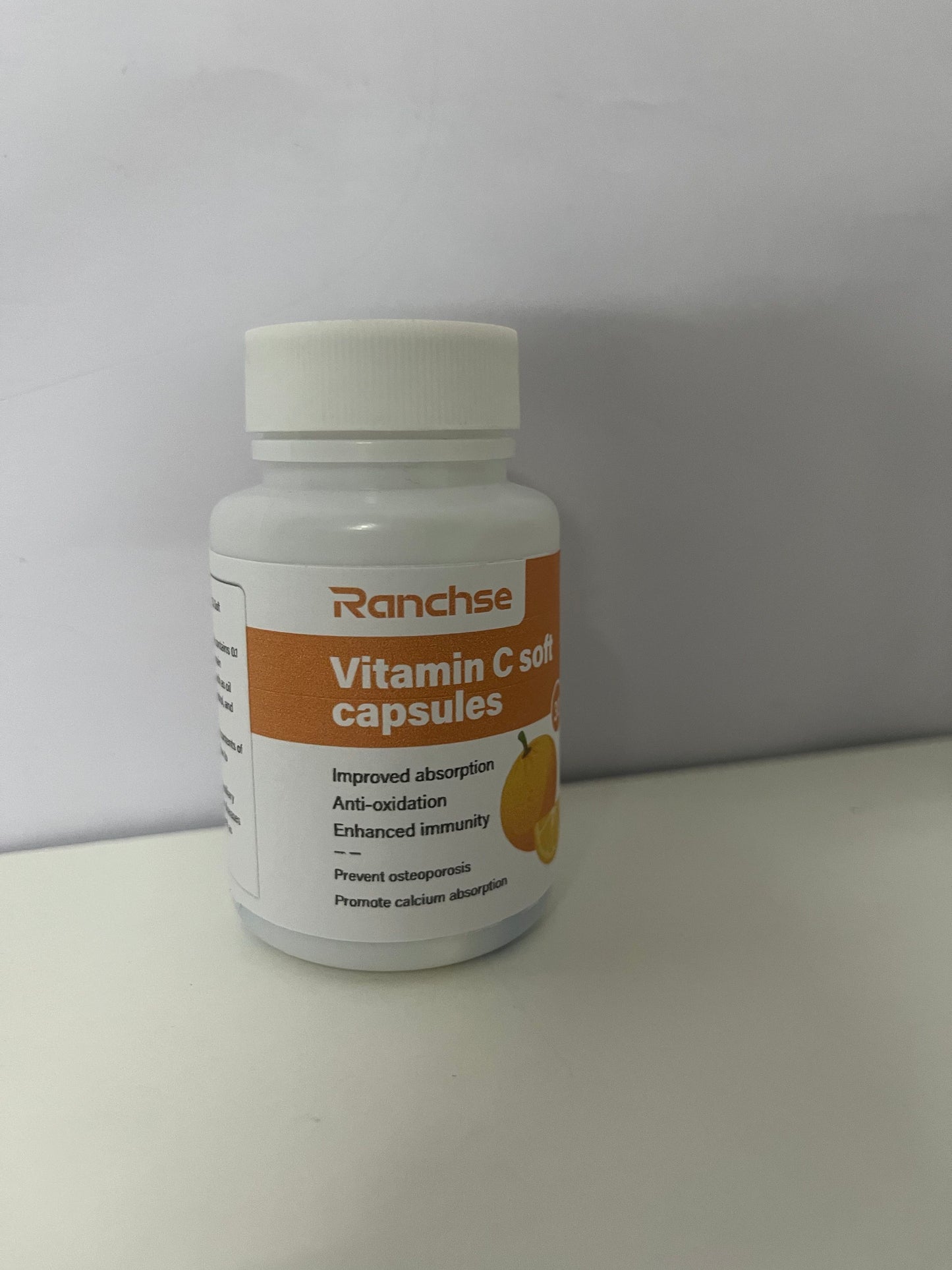 【Ranchse Vitamins】——Liquid Vitamin C Softgels, Daily Immune Defense & Collagen Support, Gluten-Free