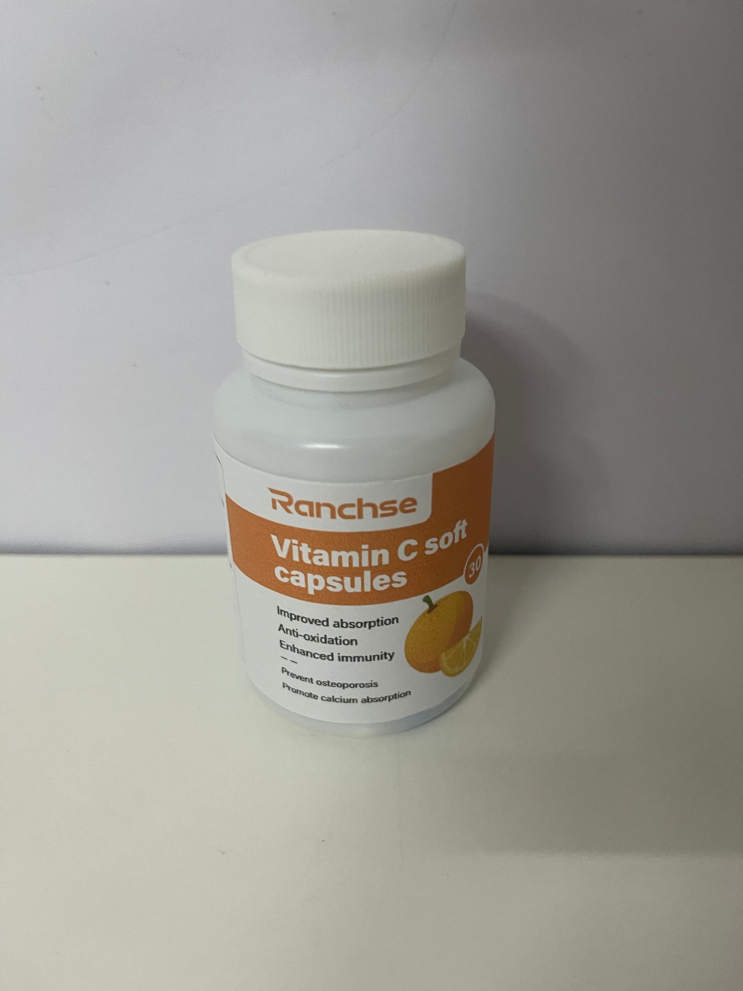 【Ranchse Vitamins】——Liquid Vitamin C Softgels, Daily Immune Defense & Collagen Support, Gluten-Free