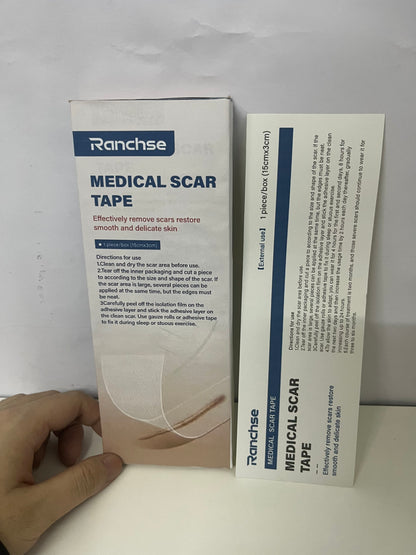 [Ranchse Medical dressings]——Ranchse Medical Silicone Scar Tape, Ultra-Thin Invisible Scar Treatment for Surgery & C-Section