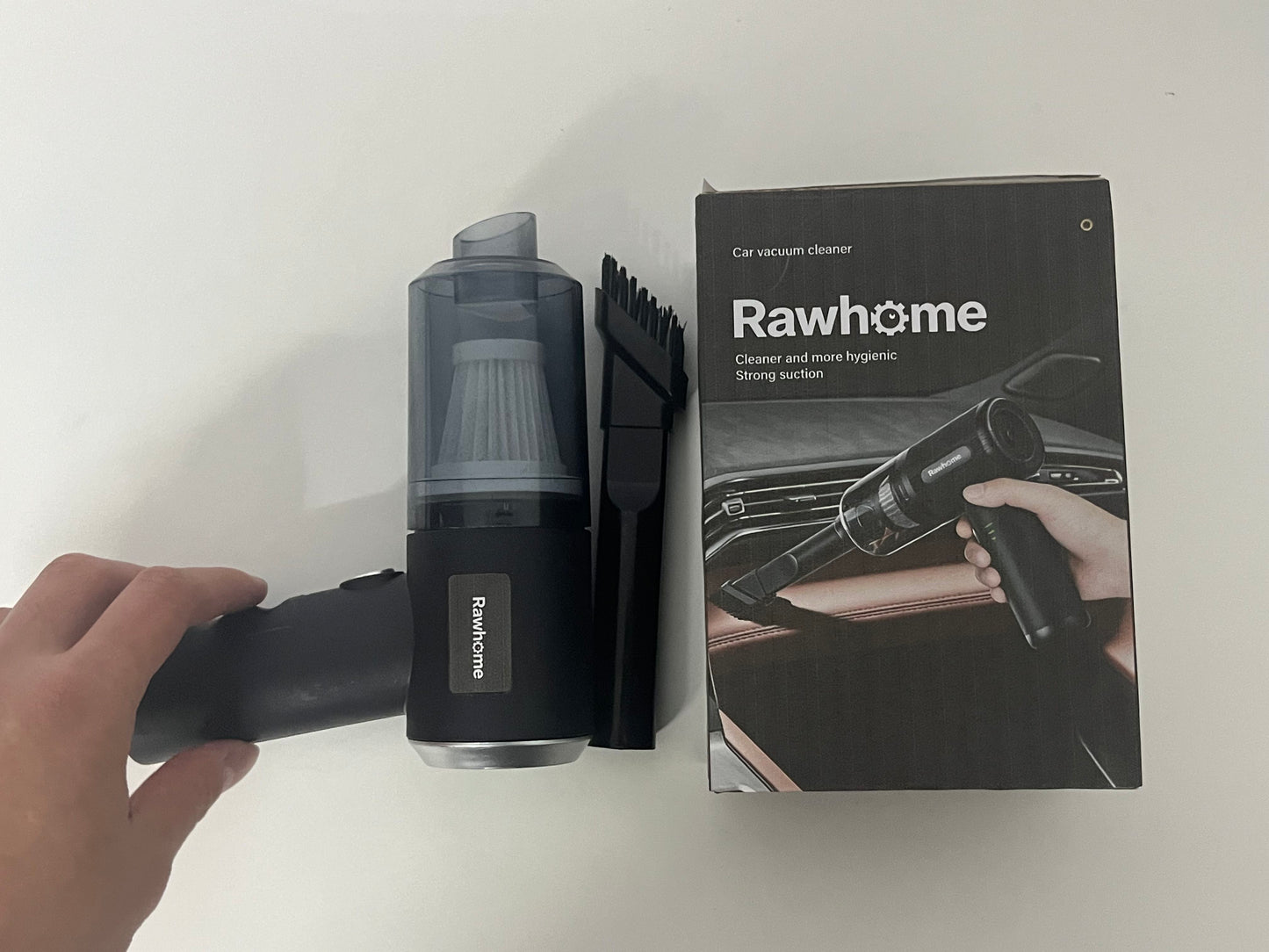 [Rawhome Electric vacuum cleaners]——Rawhome Handheld Wireless Vacuum Cleaner - 2-in-1 Car & Home Mini Vacuum with Strong Suction
