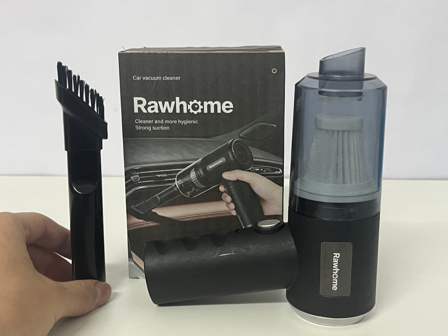 [Rawhome Electric vacuum cleaners]——Rawhome Handheld Wireless Vacuum Cleaner - 2-in-1 Car & Home Mini Vacuum with Strong Suction