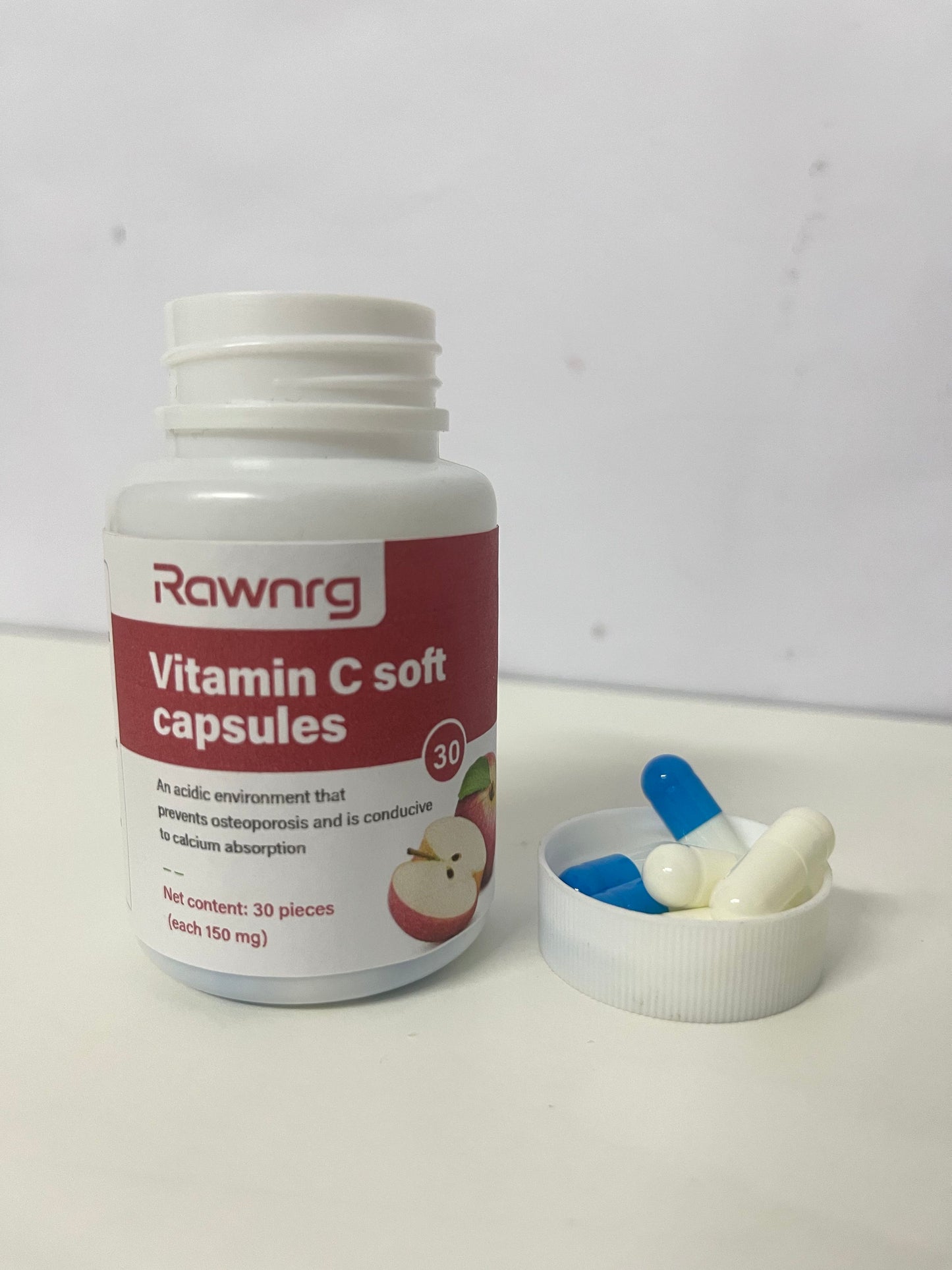 [Rawnrg Vitamins]——Rawnrg Vitamin C Soft Capsules - High-Potency VC for Immune Support & Antioxidant Protection