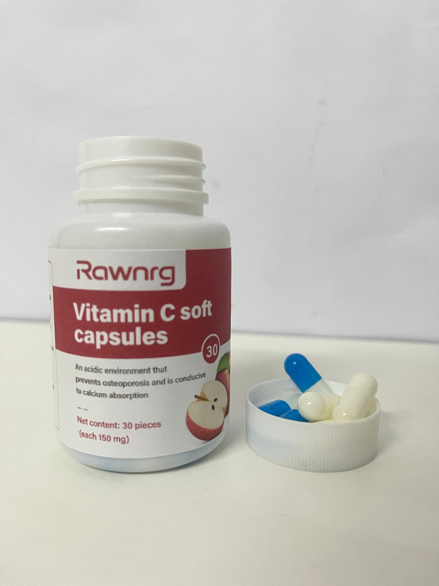 [Rawnrg Vitamins]——Rawnrg Vitamin C Soft Capsules - High-Potency VC for Immune Support & Antioxidant Protection