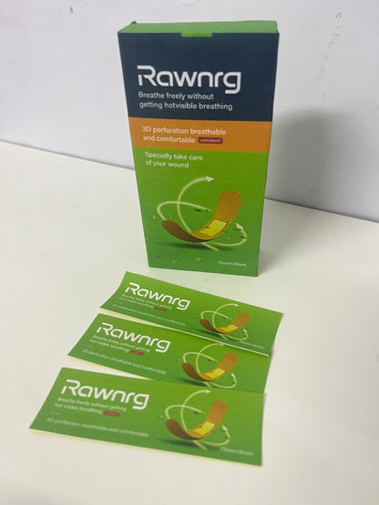 [Rawnrg Adhesive bandages]——Rawnrg 3D Breathable Waterproof Adhesive Bandages - Ultra-Thin Invisible Wound Care Strips