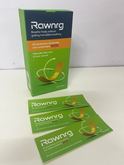 [Rawnrg Adhesive bandages]——Rawnrg 3D Breathable Waterproof Adhesive Bandages - Ultra-Thin Invisible Wound Care Strips