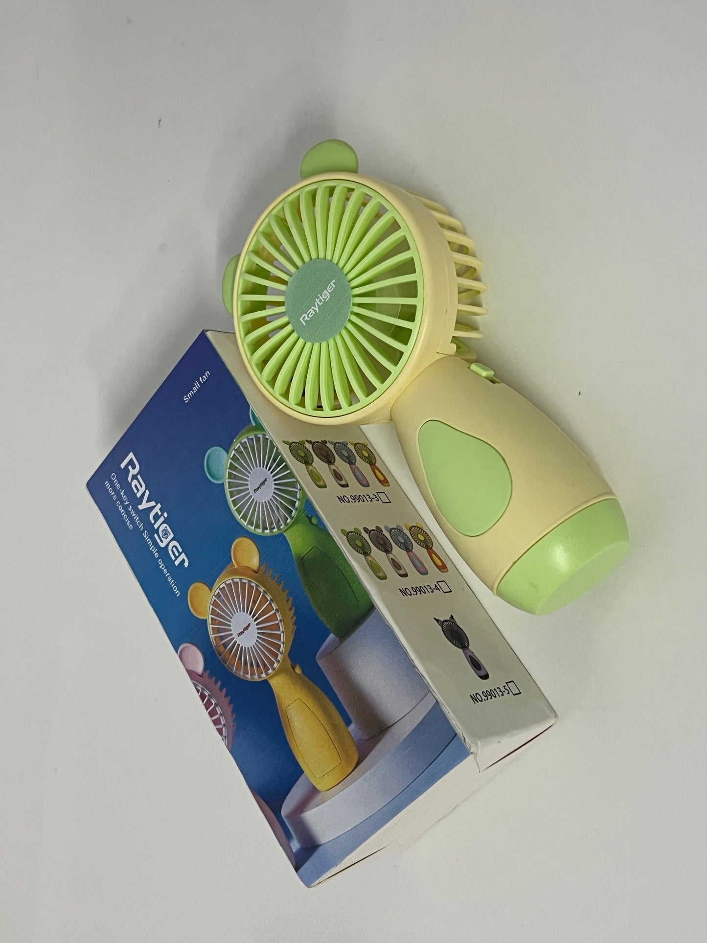 [Raytiger Electric fans]-Bear Handheld Fan - 3-Speed Portable USB Rechargeable Fan