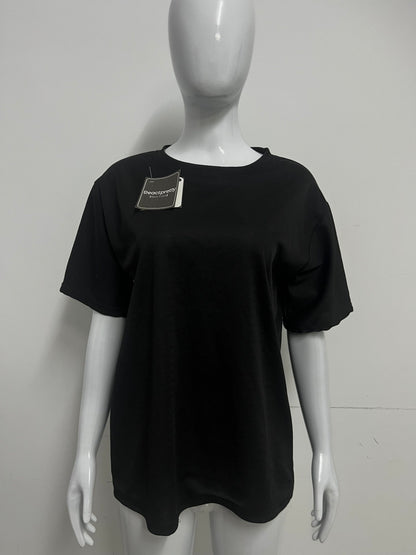 【Reactpretty Oversized Crew Neck T-Shirt】—— Effortless Comfort & Minimalist Style