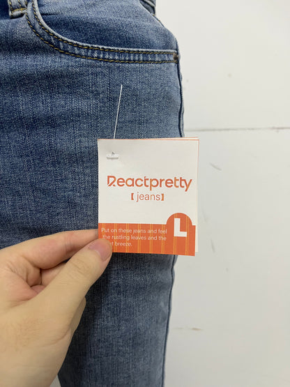 【Reactpretty Straight-Leg Stretch Jeans】—— Timeless Comfort & Effortless Style