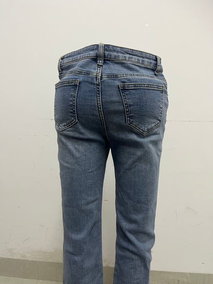 【Reactpretty Straight-Leg Stretch Jeans】—— Timeless Comfort & Effortless Style