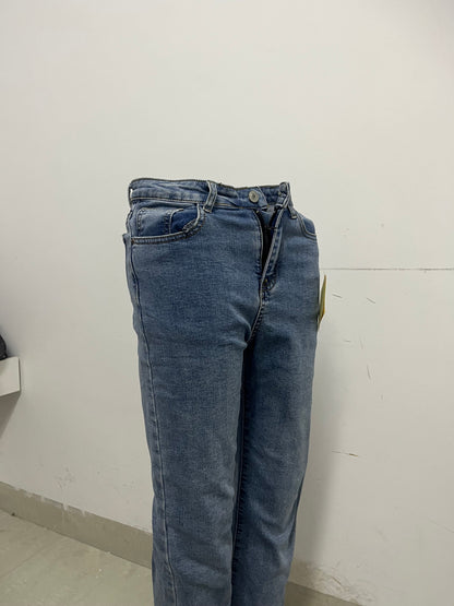 【Reactpretty Straight-Leg Stretch Jeans】—— Timeless Comfort & Effortless Style