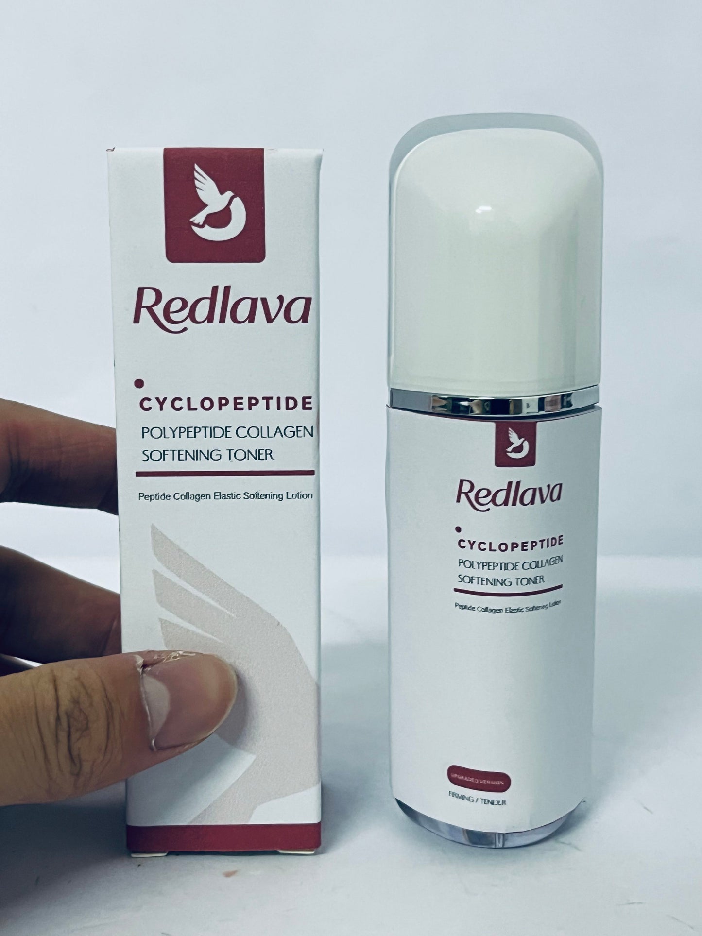 Redlava Cyclopeptide Polypeptide Collagen Softening Toner Improves Skin Elasticity with Lightweight Texture