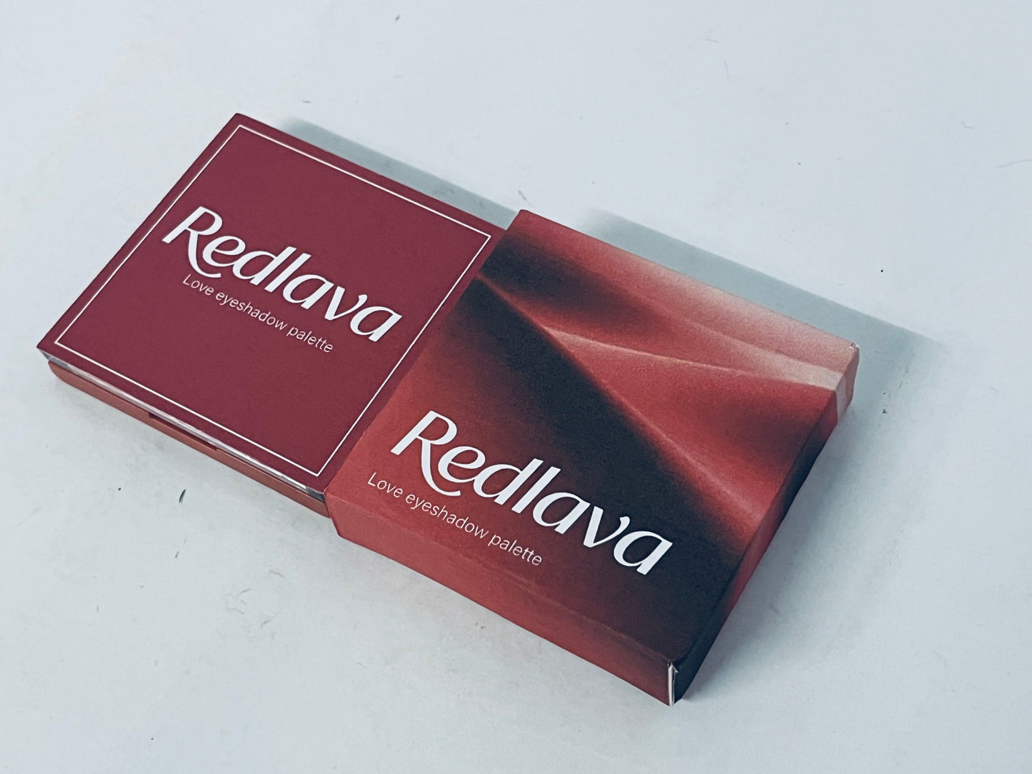 Redlava 4 - Color Eyeshadow Palette, Highly Pigmented & Blendable Matte Eyeshadow, Long - Lasting Eye Makeup Palette for Daily & Party Looks