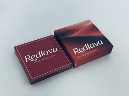 Redlava 4 - Color Eyeshadow Palette, Highly Pigmented & Blendable Matte Eyeshadow, Long - Lasting Eye Makeup Palette for Daily & Party Looks