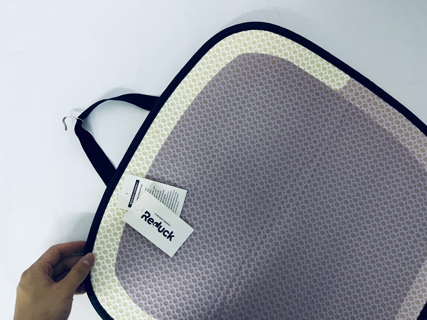 Reduck Car Seat Cushion, Breathable Honeycomb Texture, Soft Skin - Friendly Fabric, Universal for All Seasons