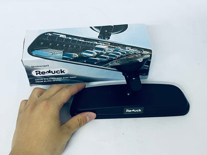 Reduck Car Interior Rearview Mirror, High - Definition Distortion - Free Mirror Surface, Strong Suction Cup Installation, Multi - Angle Flexible Adjustmen
