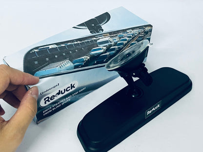 Reduck Car Interior Rearview Mirror, High - Definition Distortion - Free Mirror Surface, Strong Suction Cup Installation, Multi - Angle Flexible Adjustmen