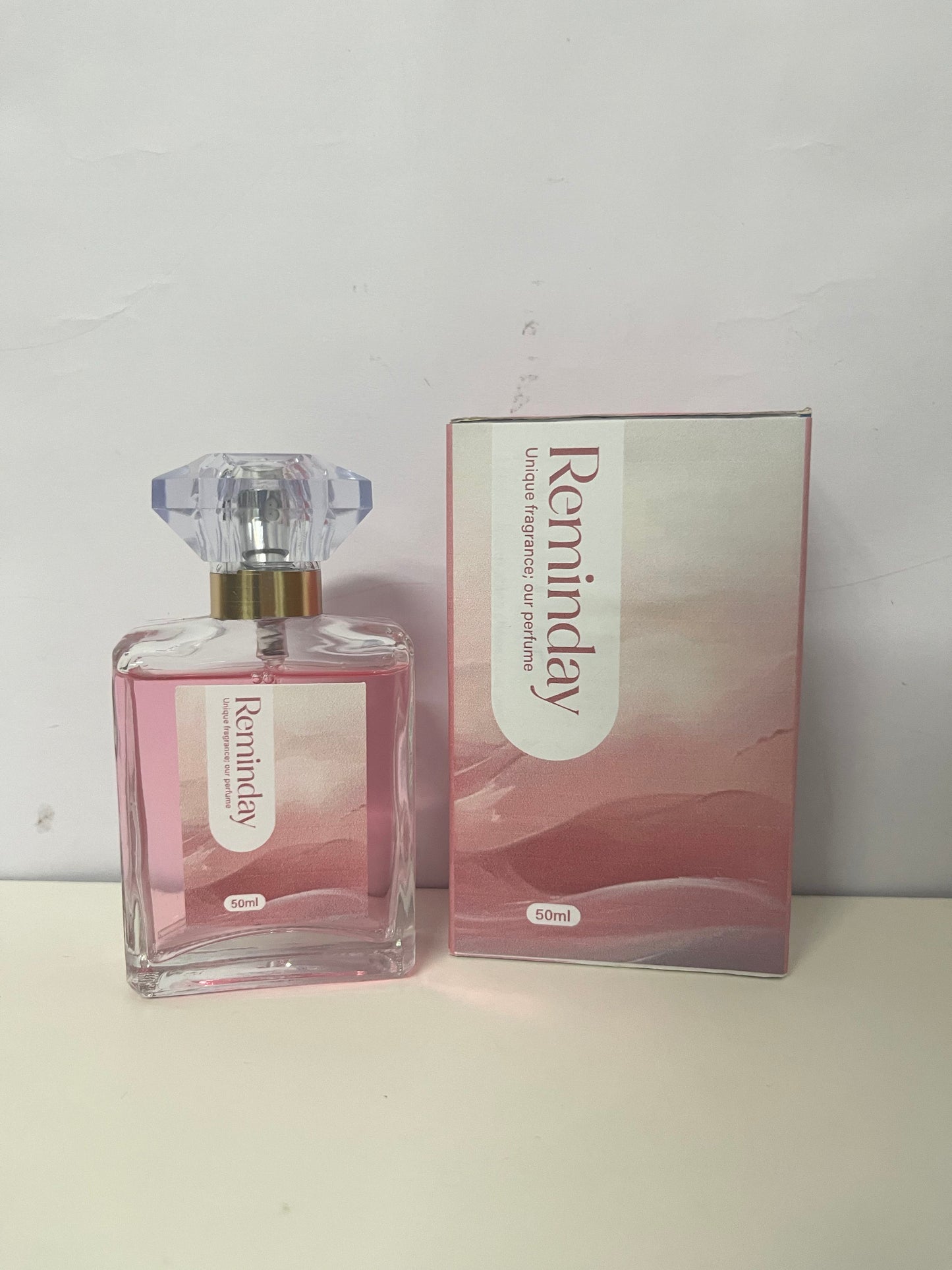 [Reminday Perfumes]——Reminday Pink Mist Rose Eau de Parfum - Long-Lasting Sweet Floral Fruity Fragrance